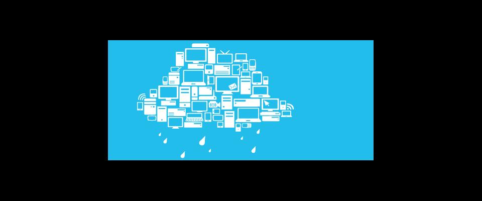 an artist's depiction of cloud computing