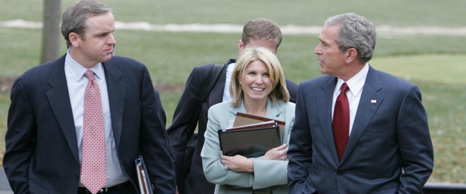 The post-political career of a White House spin doctor Nicolle Wallace, Pre...