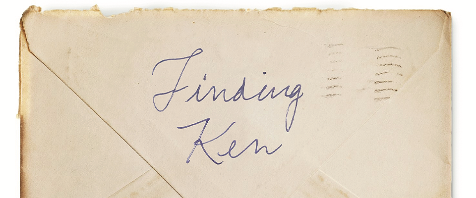 An envelope with the words "Finding Ken"