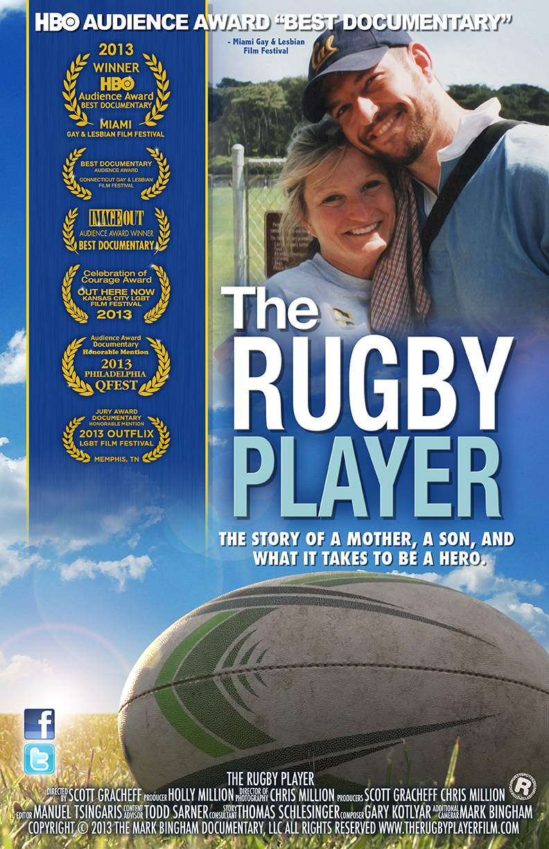 the rugby player