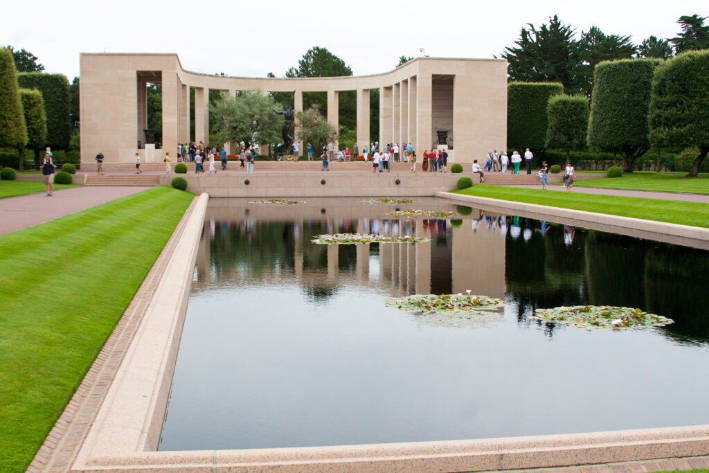 American military cemetery in Colleville