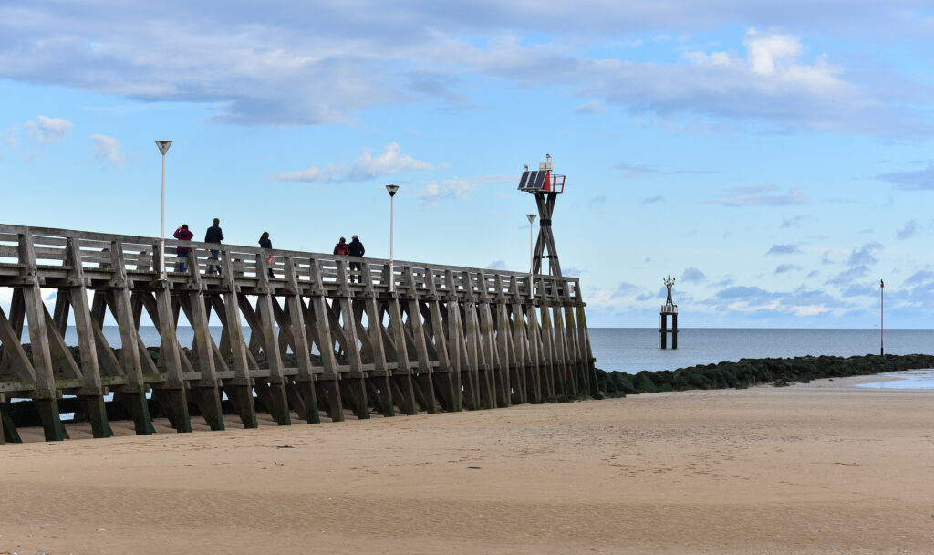 Jetty at Courseulles-sur-Mer