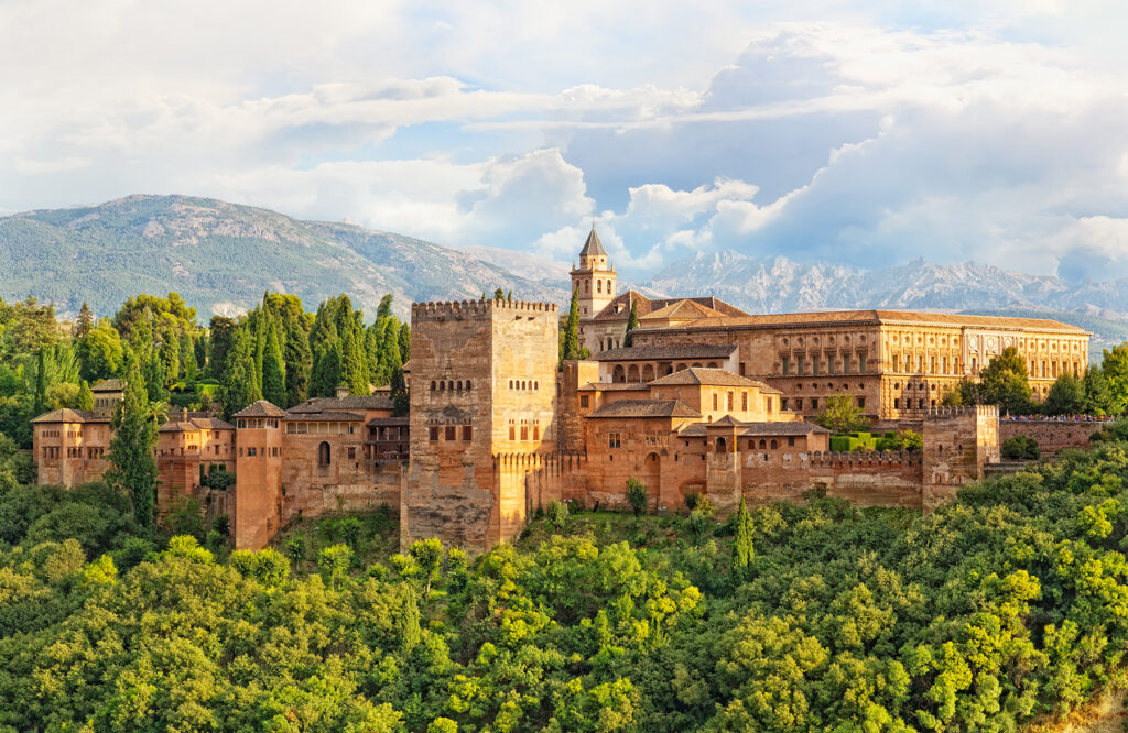 Ancient arabic fortress of Alhambra