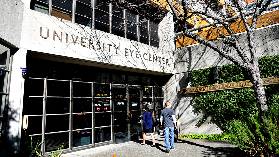 The exterior of the University Eye Center in Minor Hall on the UC Berkeley campus.