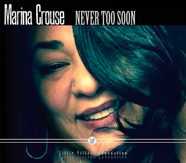 Mirana Crouse's album cover feature a close up photo of her face.