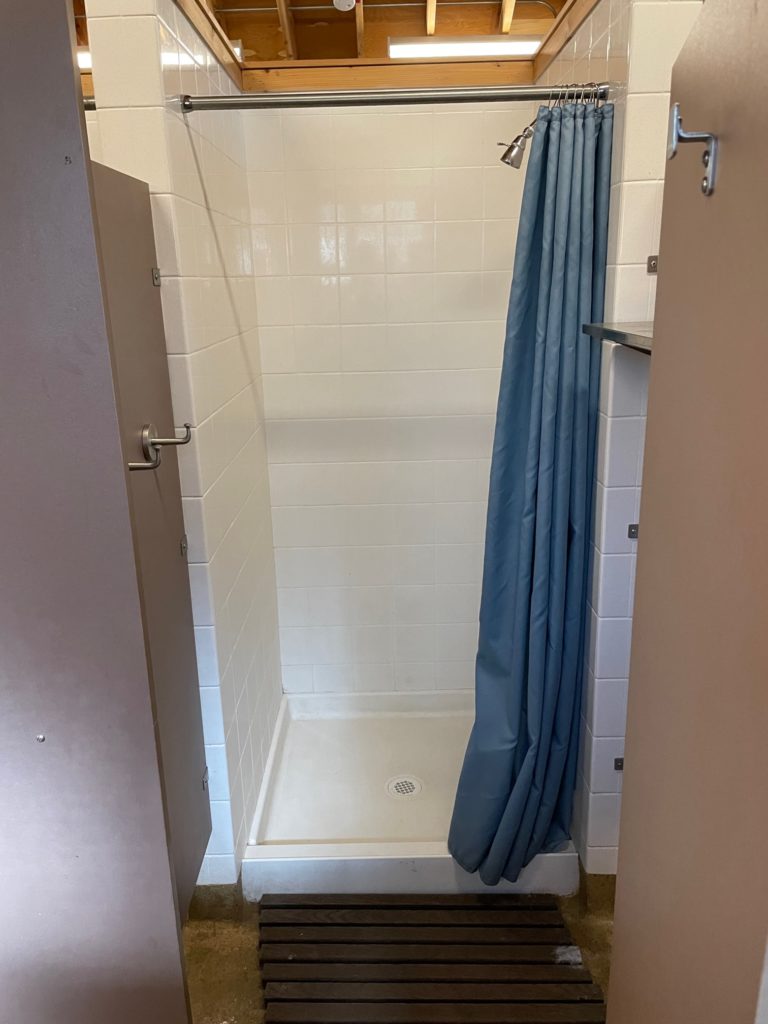 Lair - shower in Camp Gold