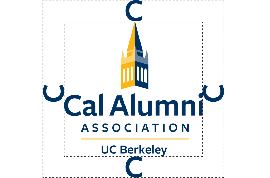 Cal Alumni Association logo clear space