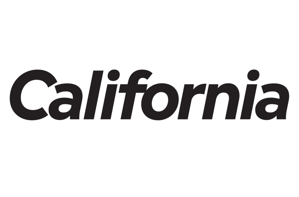 California logo in black