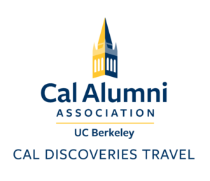 Cal Alumni Association and Cal Discoveries Travel logo lockup