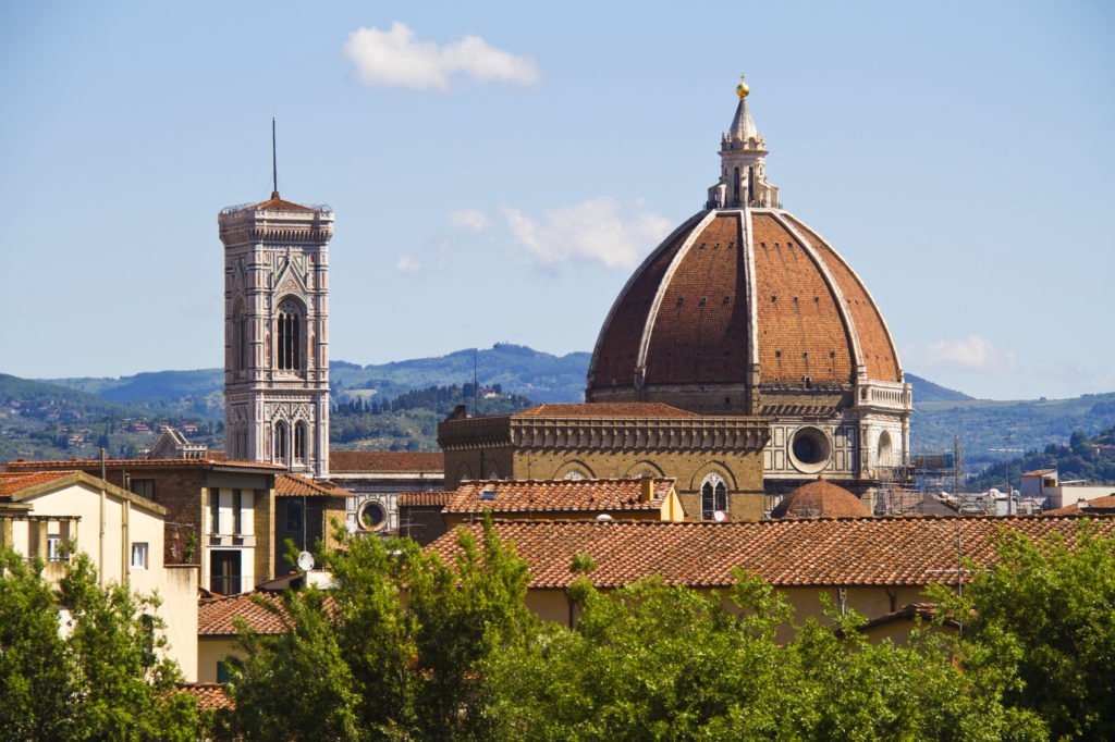Italy, Florence, View of Florence Cathedral