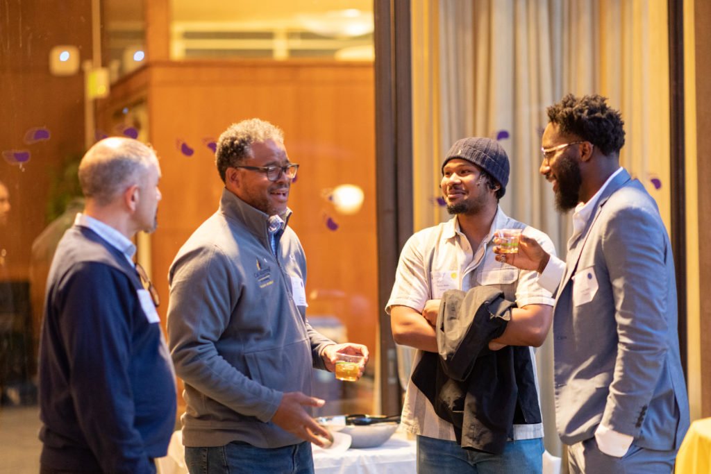 Kirk Tramble ’93 and other alumni connect with students through the Beyond Berkeley Career Series