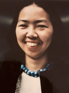 Midori during her Cal Berkeley student days in the 1950's.