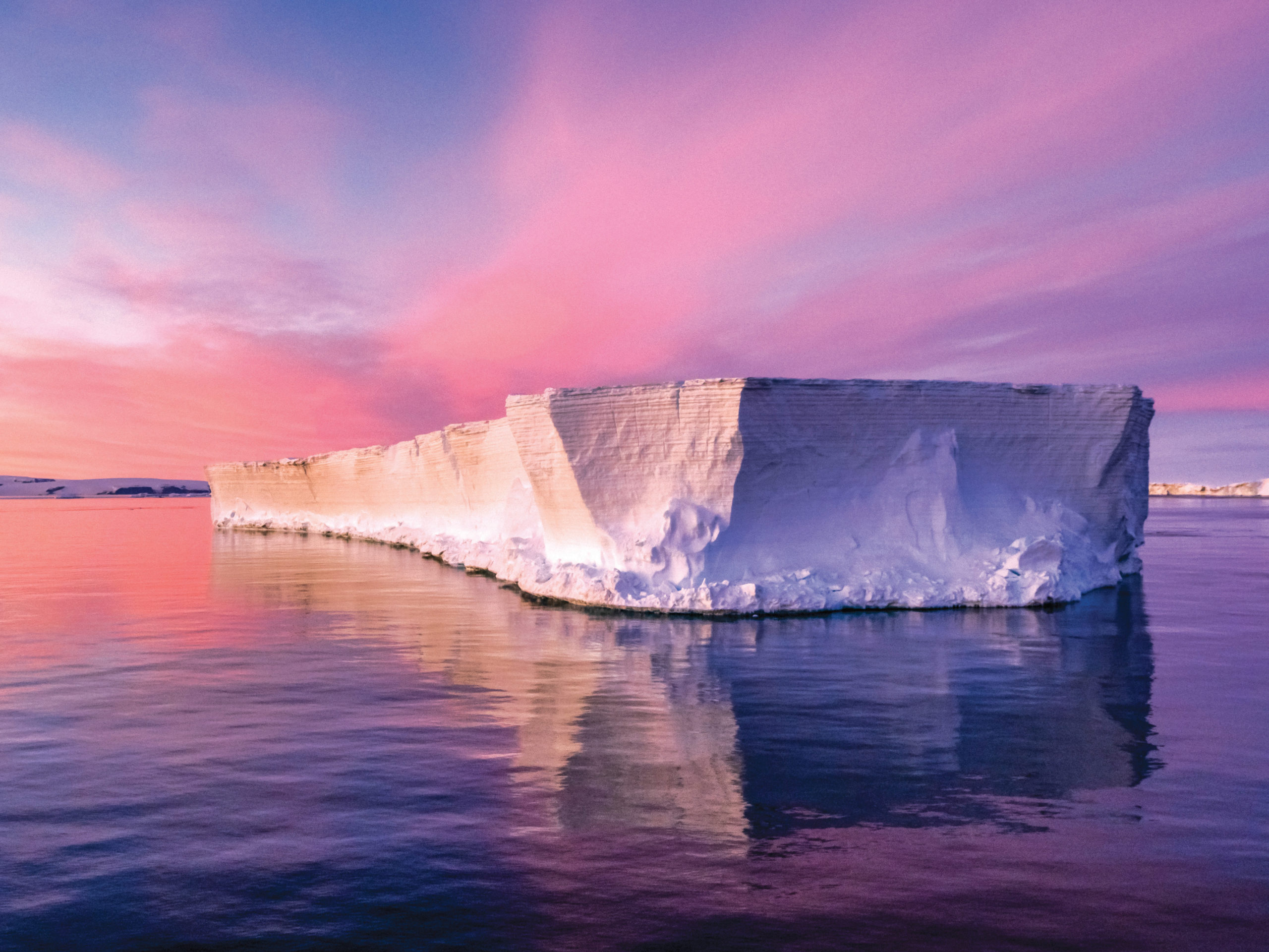Sunrise, Tabular Iceberg