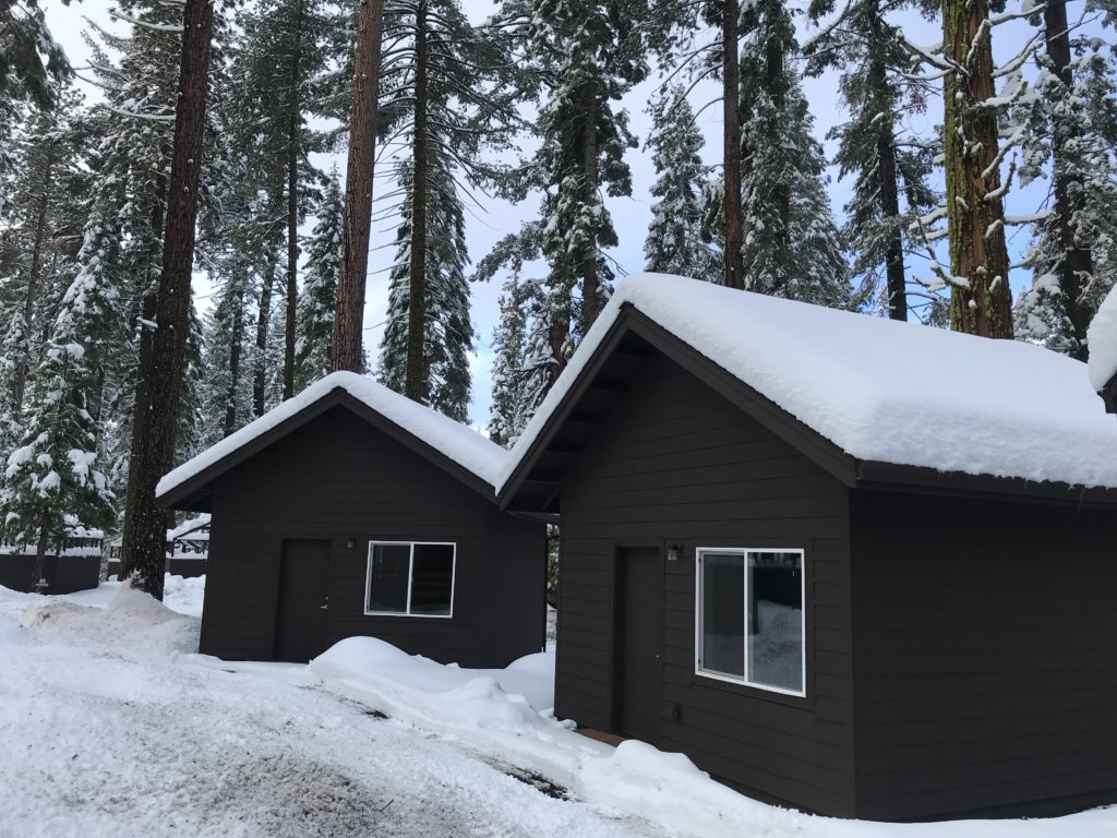 Winter Cabins at the Lair