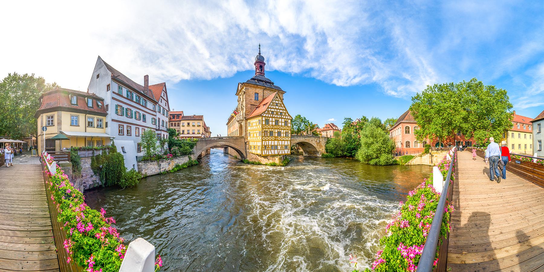 canal in Bamberg Europe