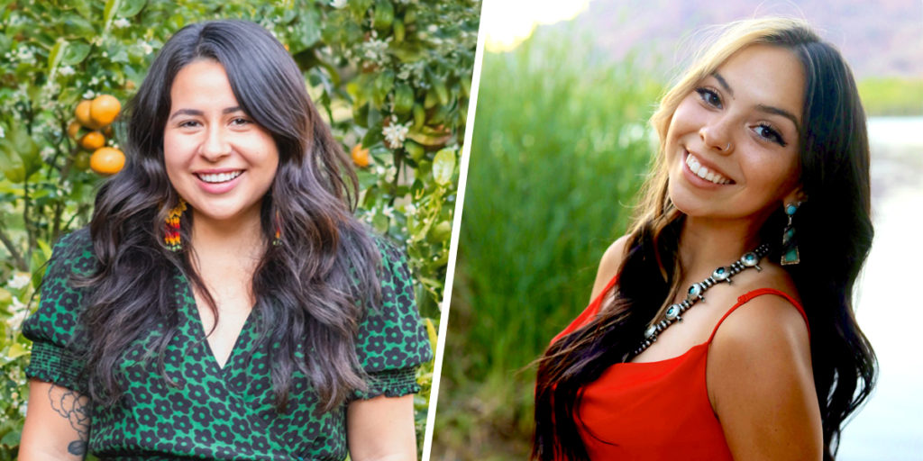 2022–2023 Cal Alumni Association Native American Scholarship Recipients (L to R): Breanna Wheeler, Parker Yazzie-Umberger