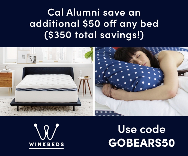 Cal Alumni save an additional $50 off any bed Use code GOBEARS50