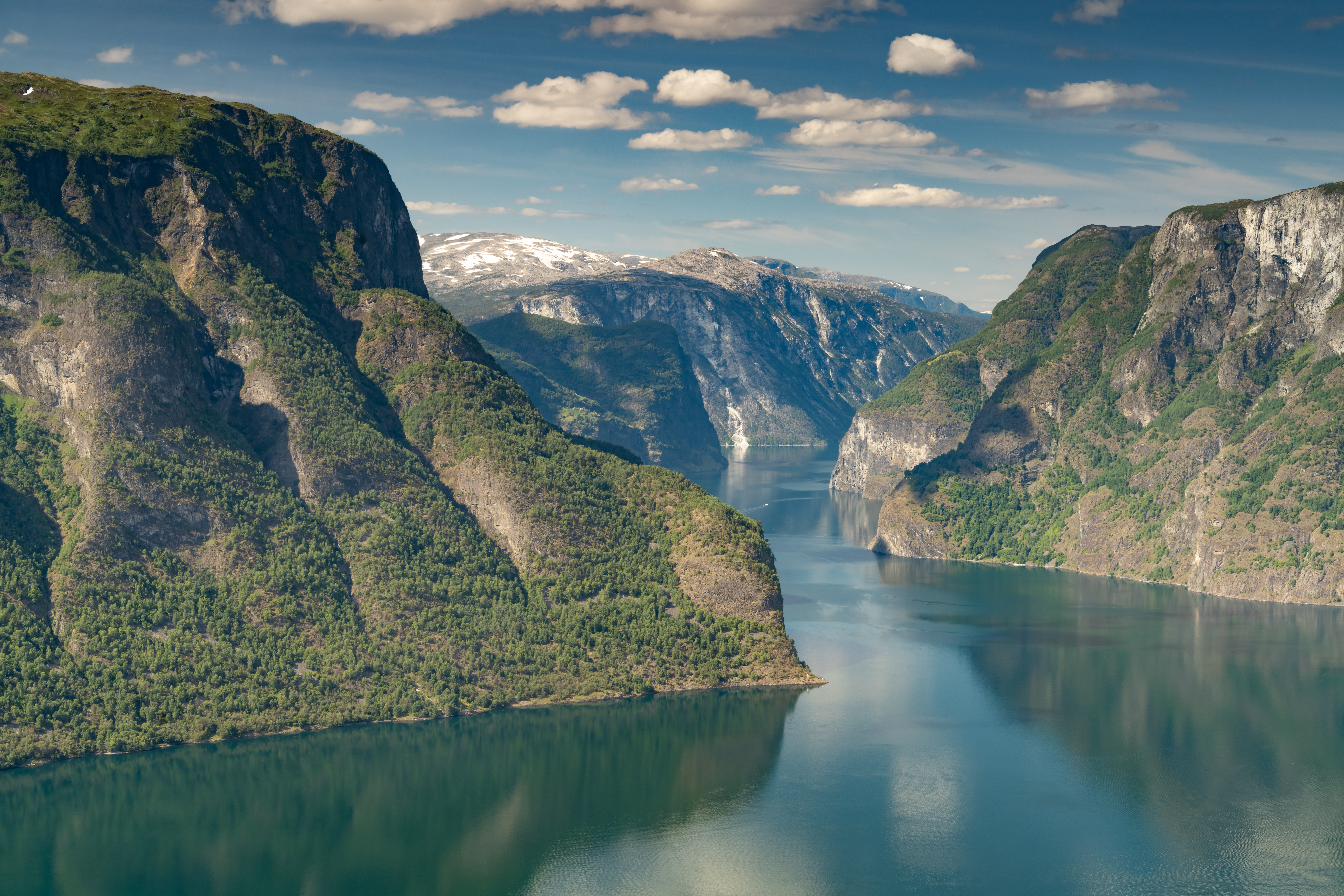 Breathtaking views of the Aurlandsfjord