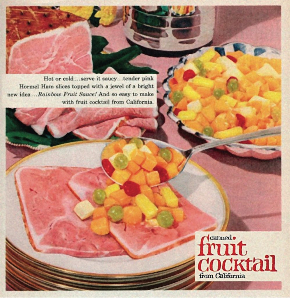 Ad for fruit cocktail