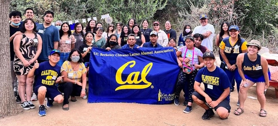 The Chicanx Latinx Alumni Association, Los Angeles, at their 2022 Summer Welcome Party.