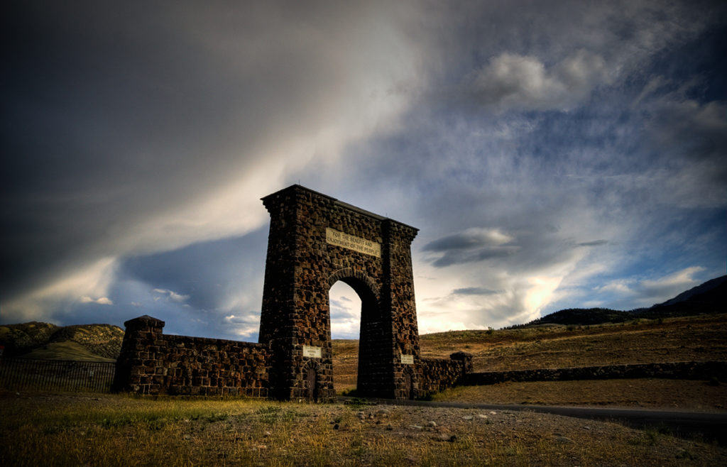Yellowstone gate