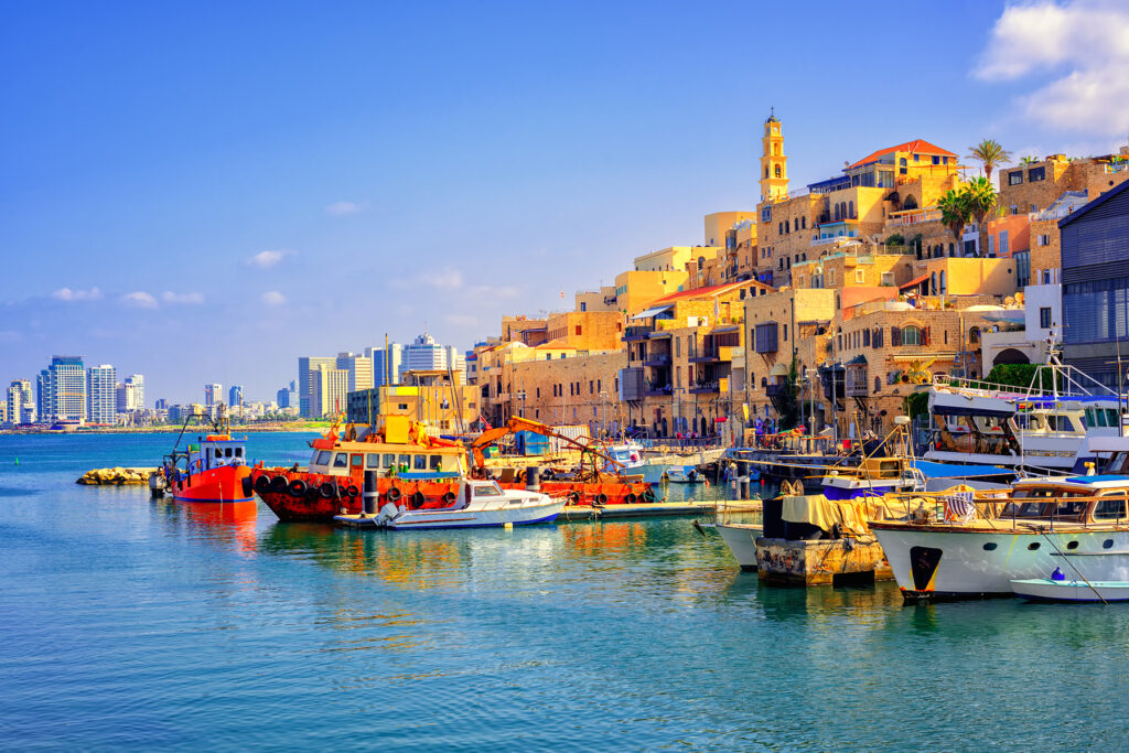 Old town and port of Jaffa