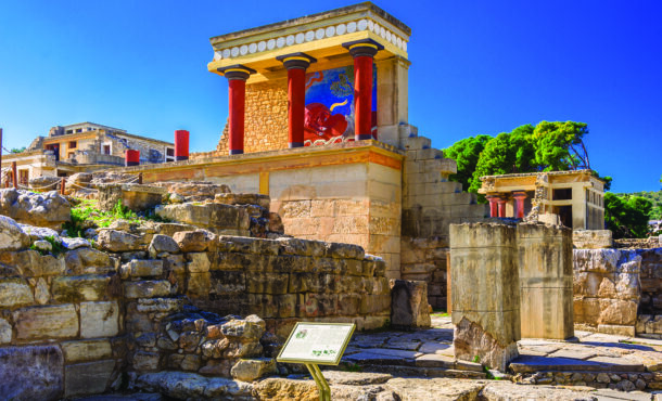 Palace of Knossos, Crete, Greece