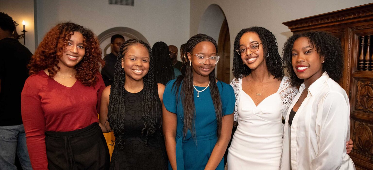 five African American Initiative Scholars