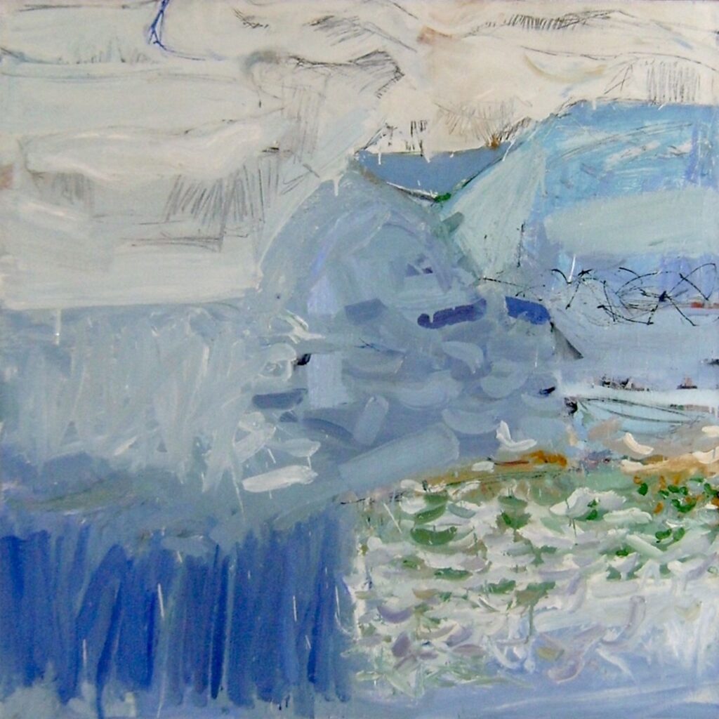 paul wonner's painting North Sea Coast