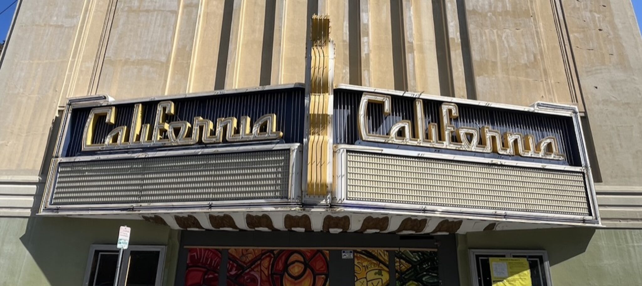 Shuttered California Theater in downtown Berkeley (Pat Joseph)