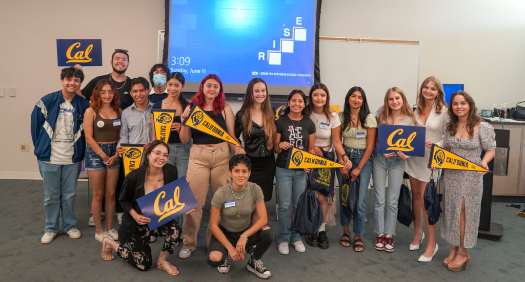 Students gather for the Cal Bears in the Desert Summer Send-off in Coachella Valley and Palm Desert. 