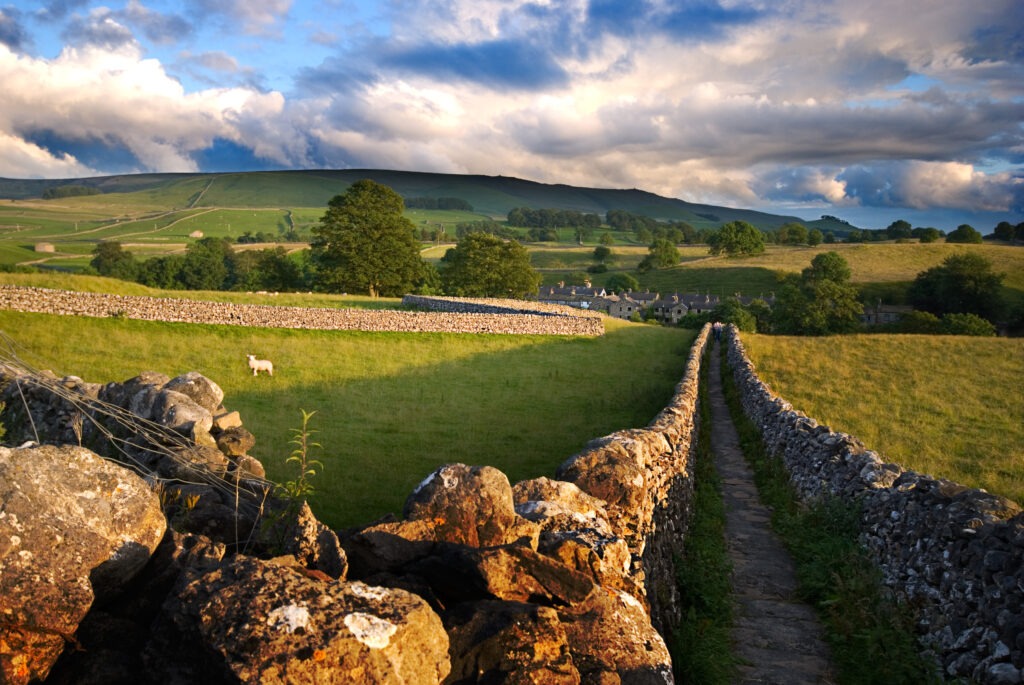 footpath in Yorkshire Dales