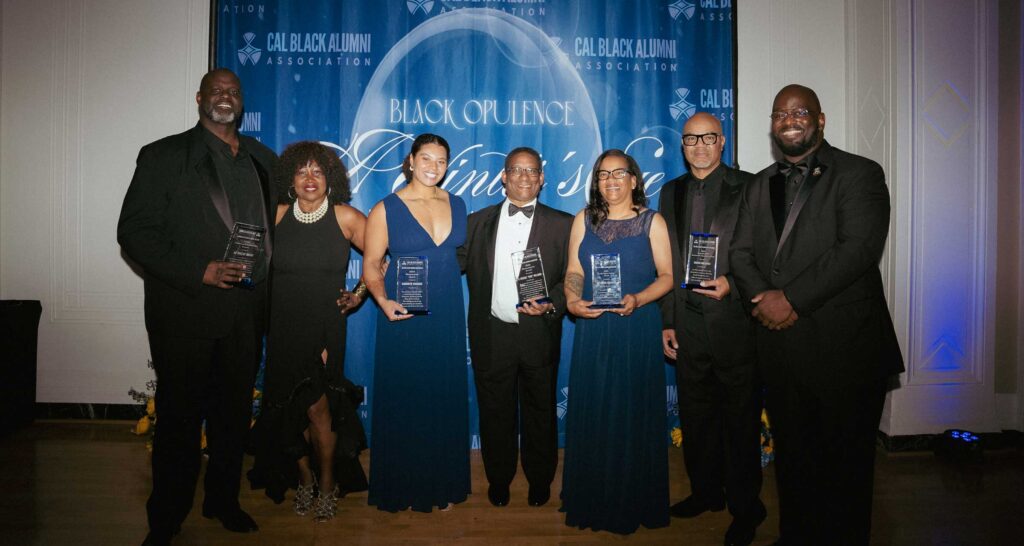 awardees at cal black alumni association gala